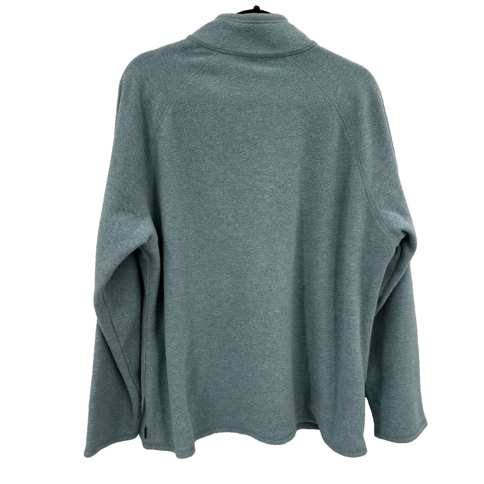 Eddie Bauer Eddie Bauer Womens XXL Sea Blue Fleece 1/4 Zip Pullover Swea Size XXL / US 16-18 / IT 52-54 - 8 Thumbnail