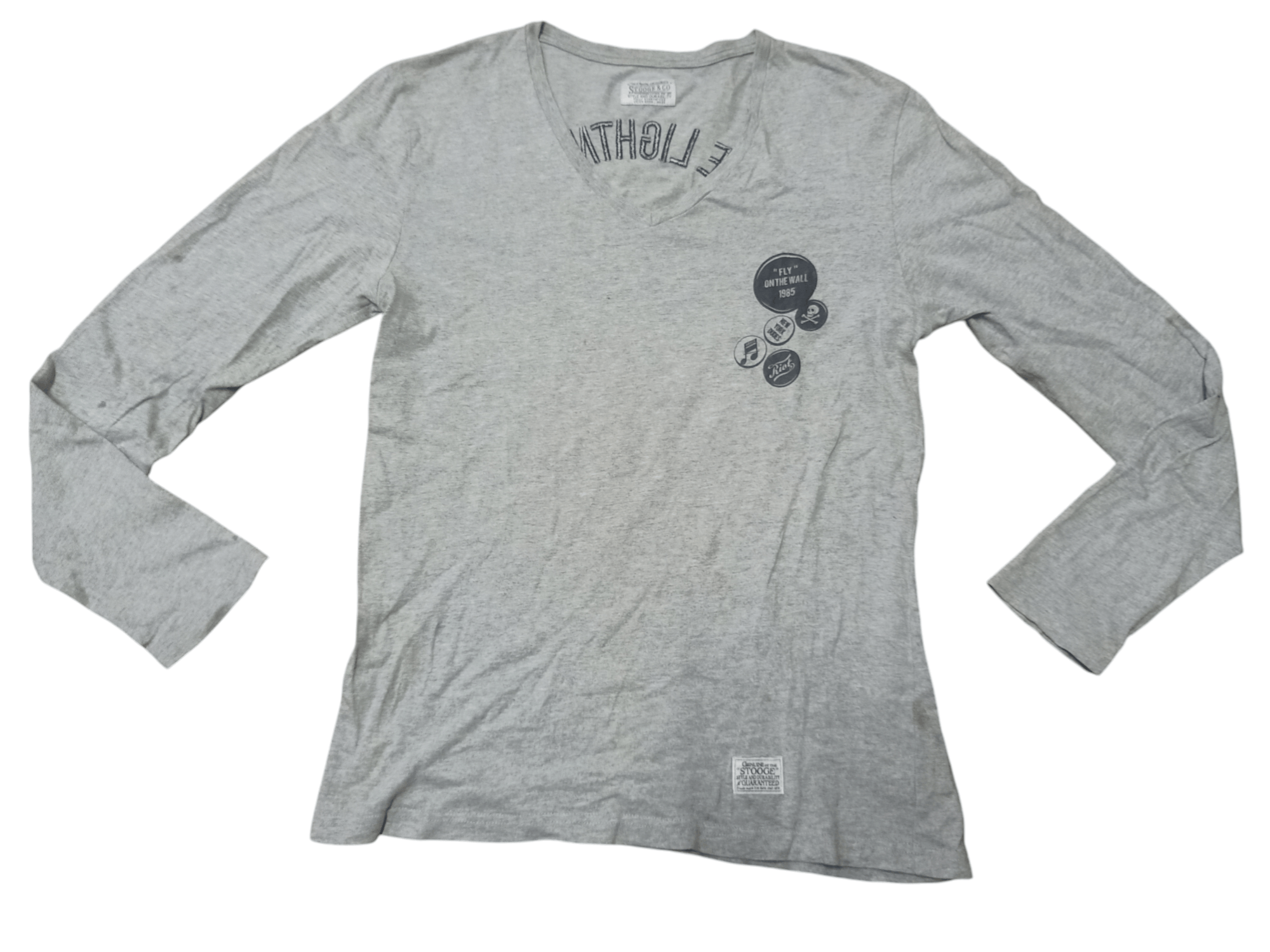 Japanese Brand Stooges &Co Men Long Sleeve Size US L / EU 52-54 / 3 - 2 Thumbnail