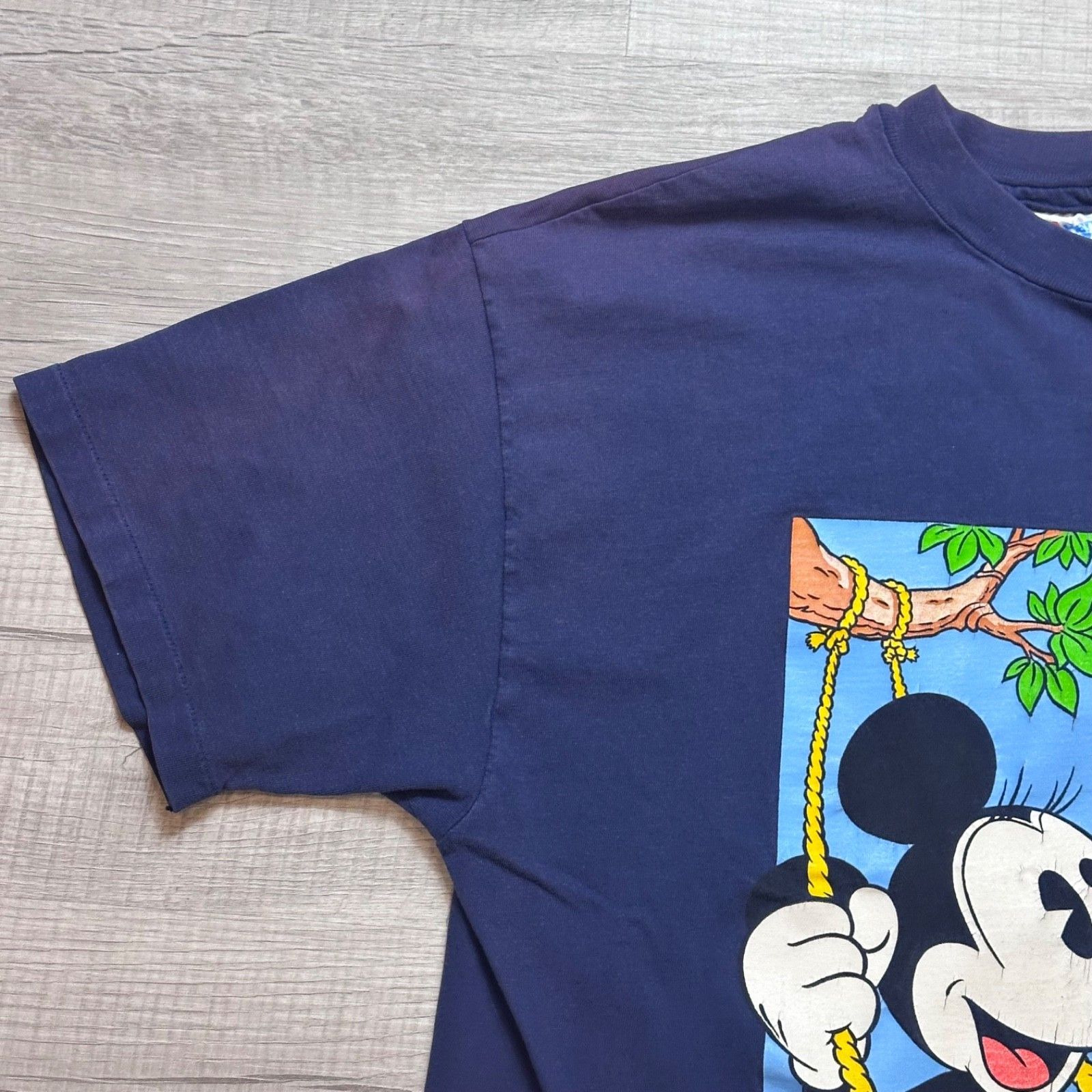 Hanes Vintage Hanes Beefy T Minnie Mouse Swing Graphic Print Tee Size L / US 10 / IT 46 - 6 Thumbnail