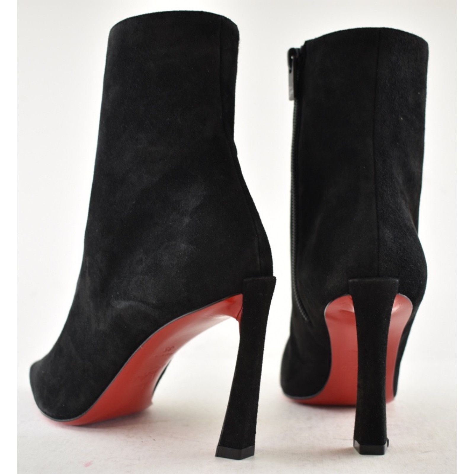 Christian Louboutin Christian Louboutin Condora Booty 85 Black Suede Ptd Toe 35 Size US 4 / IT 34 - 13 Thumbnail
