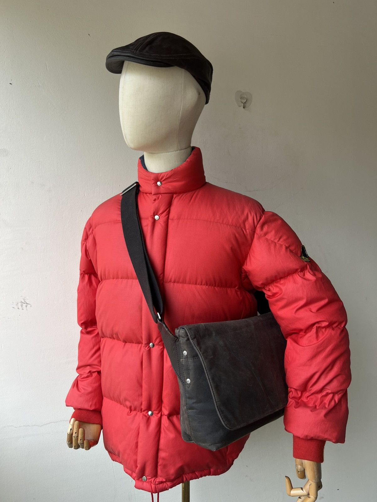 Jack Spade Jack Spade USA Patina Waxed Cotton Canvas Messenger Bag Size ONE SIZE - 5 Thumbnail