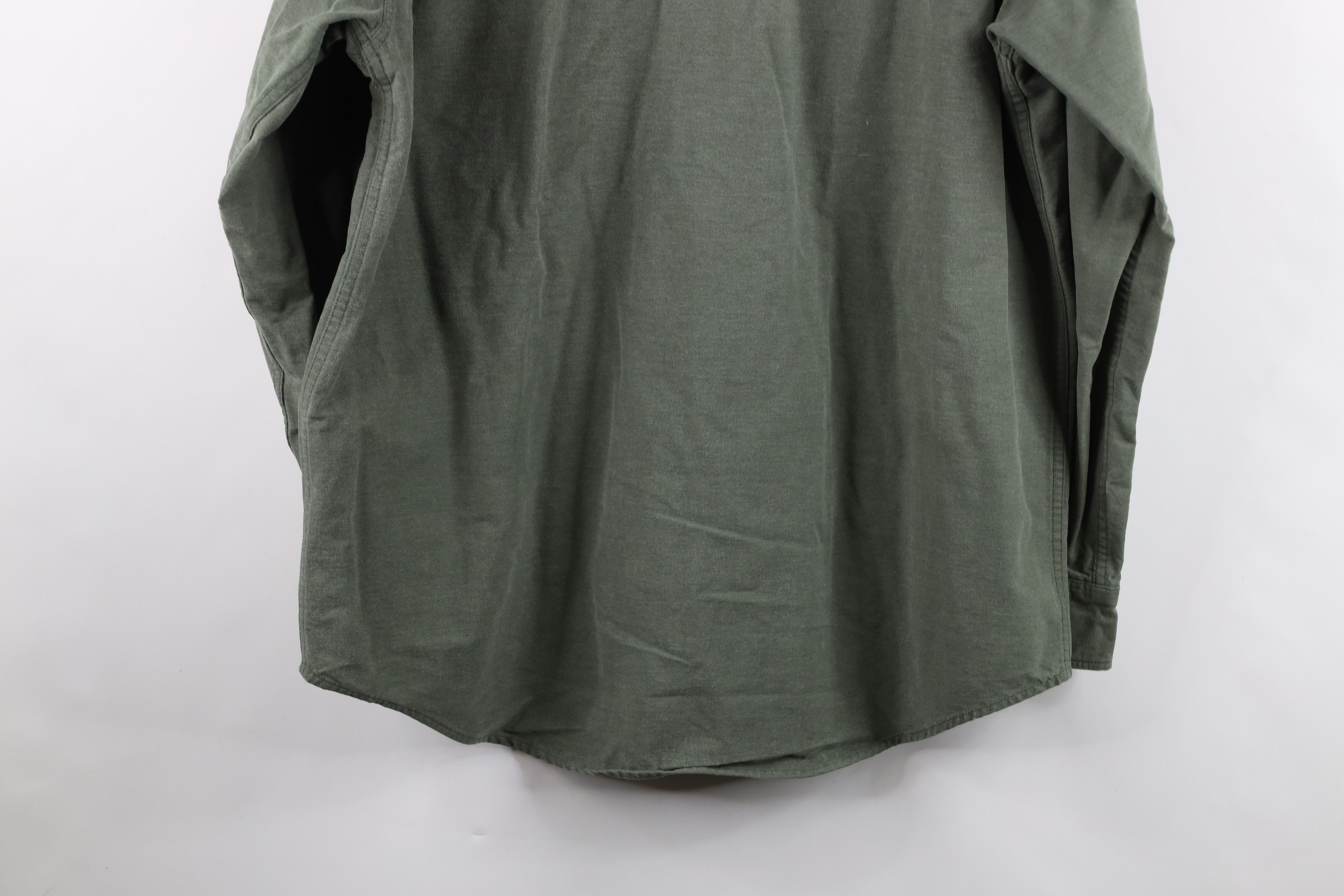 Cabelas Vintage 90s Cabelas Cloth Collared Button Shirt Green Size US XL / EU 56 / 4 - 13 Thumbnail