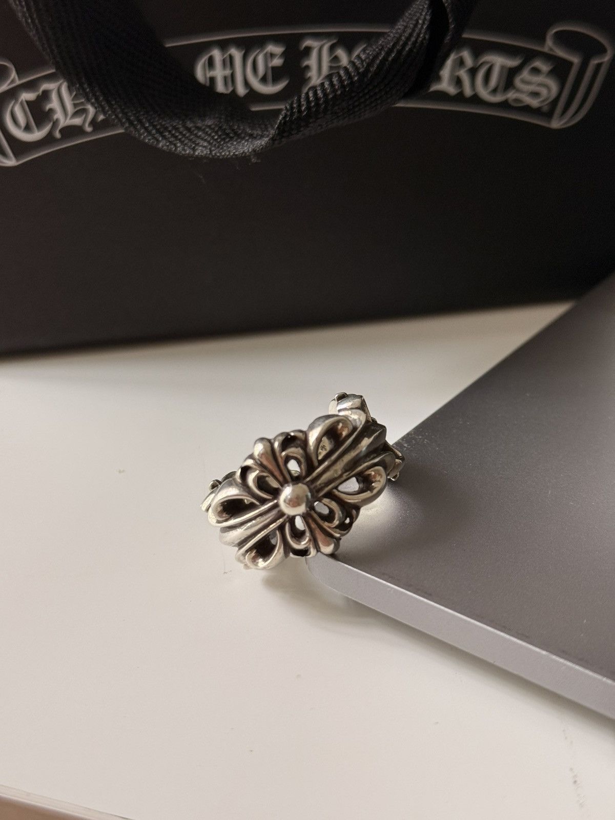 Chrome Hearts Chrome hearts double floral rings sz 12 Size ONE SIZE - 3 Thumbnail