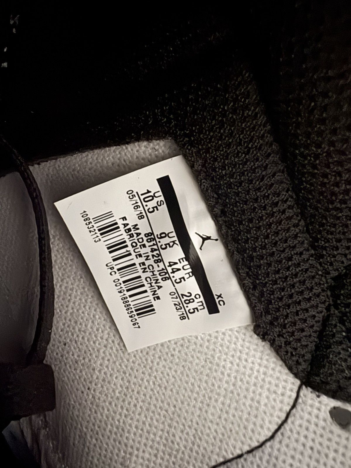 Jordan Brand Jordan 1 Not For Resale Size US 10.5 / EU 43-44 - 12 Thumbnail
