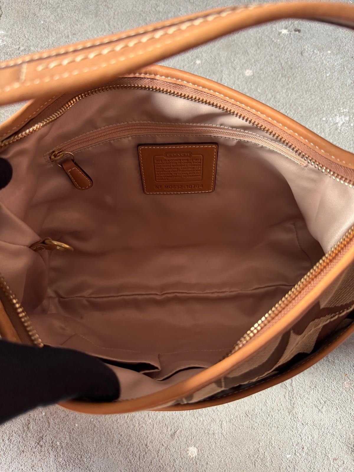 Coach Coach Signature Ergo Shoulder Bag Beige/Brown Size ONE SIZE - 9 Thumbnail