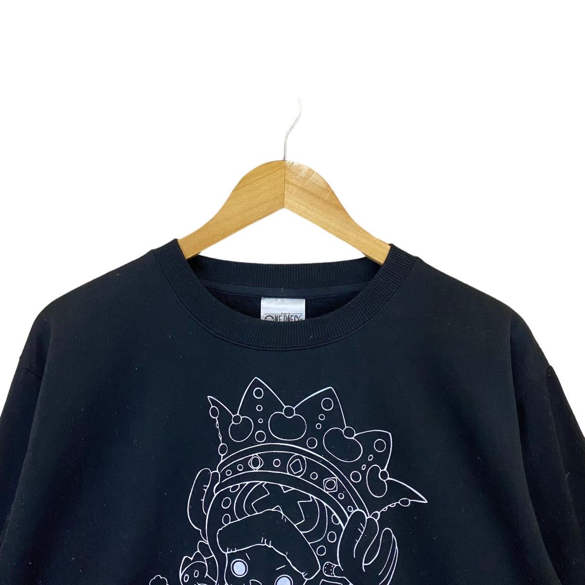 Anime One Piece Big Logo Crewneck Sweatshirt Size US M / EU 48-50 / 2 - 4 Thumbnail