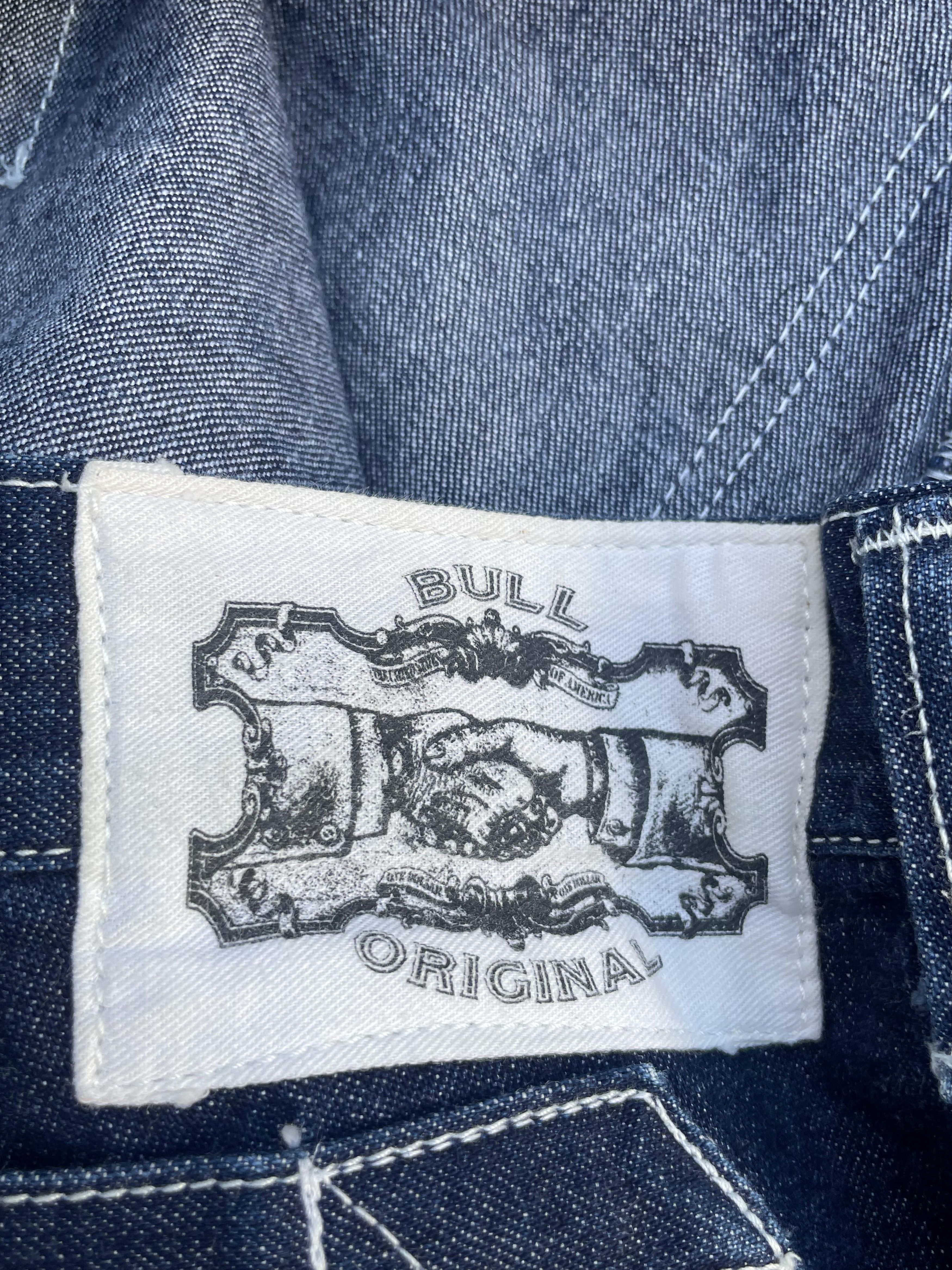 If Six Was Nine Vintage Bull Original Denim Baker Pant Size US 33 - 8 Thumbnail