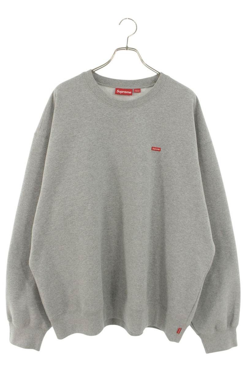 Supreme Supreme Box Logo Crewneck BOGO in Ash Grey FW18 | Grailed