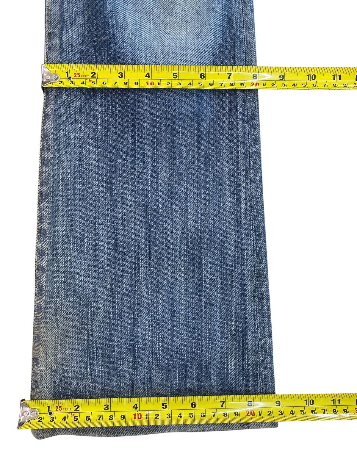 Edwin Edwin Faded Wash Style Wide Flare Jeans Size US 31 - 7 Thumbnail