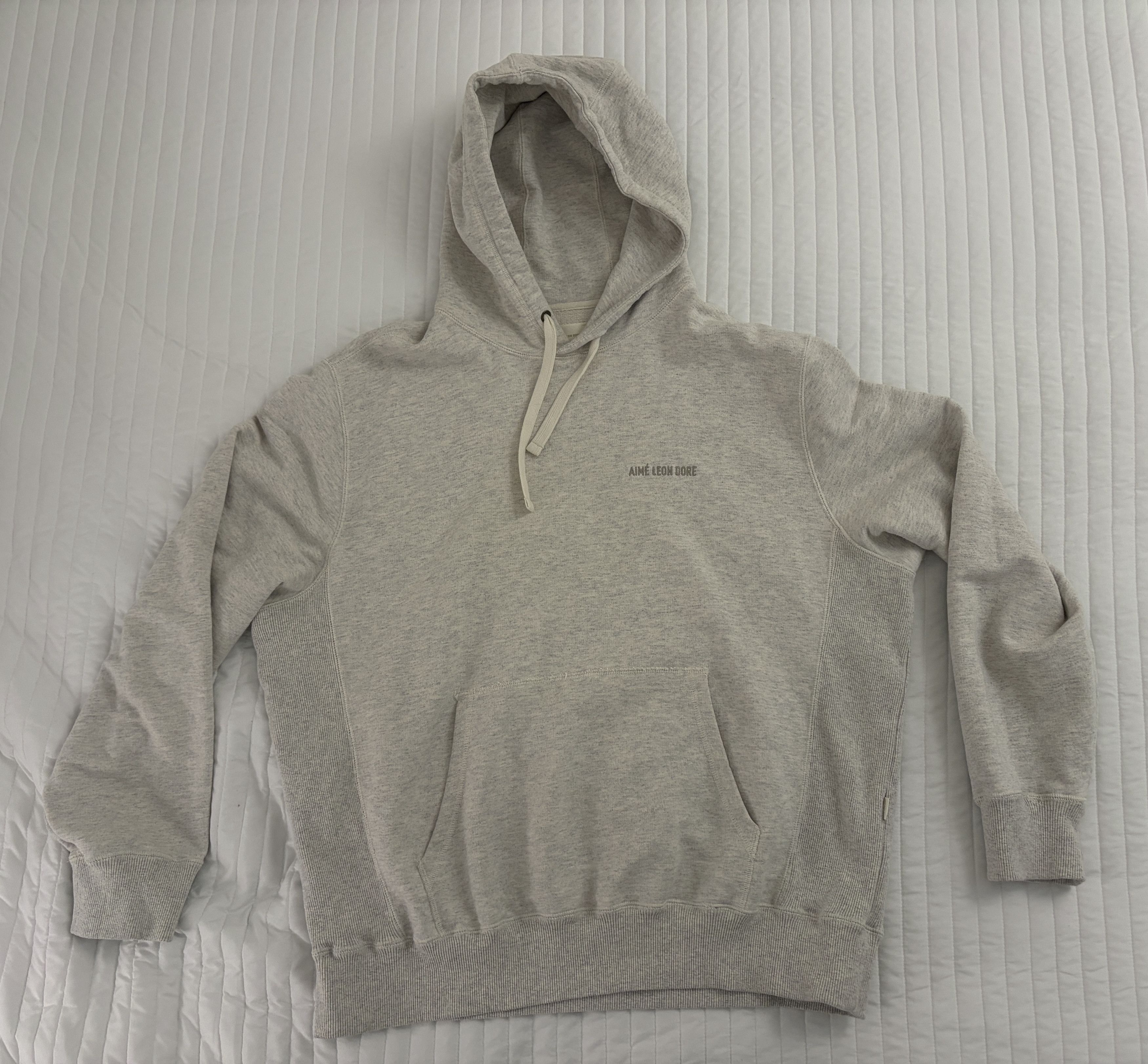 Aime Leon Dore Oatmeal Heather Hoodie Size US XXL / EU 58 / 5 - 1 Thumbnail