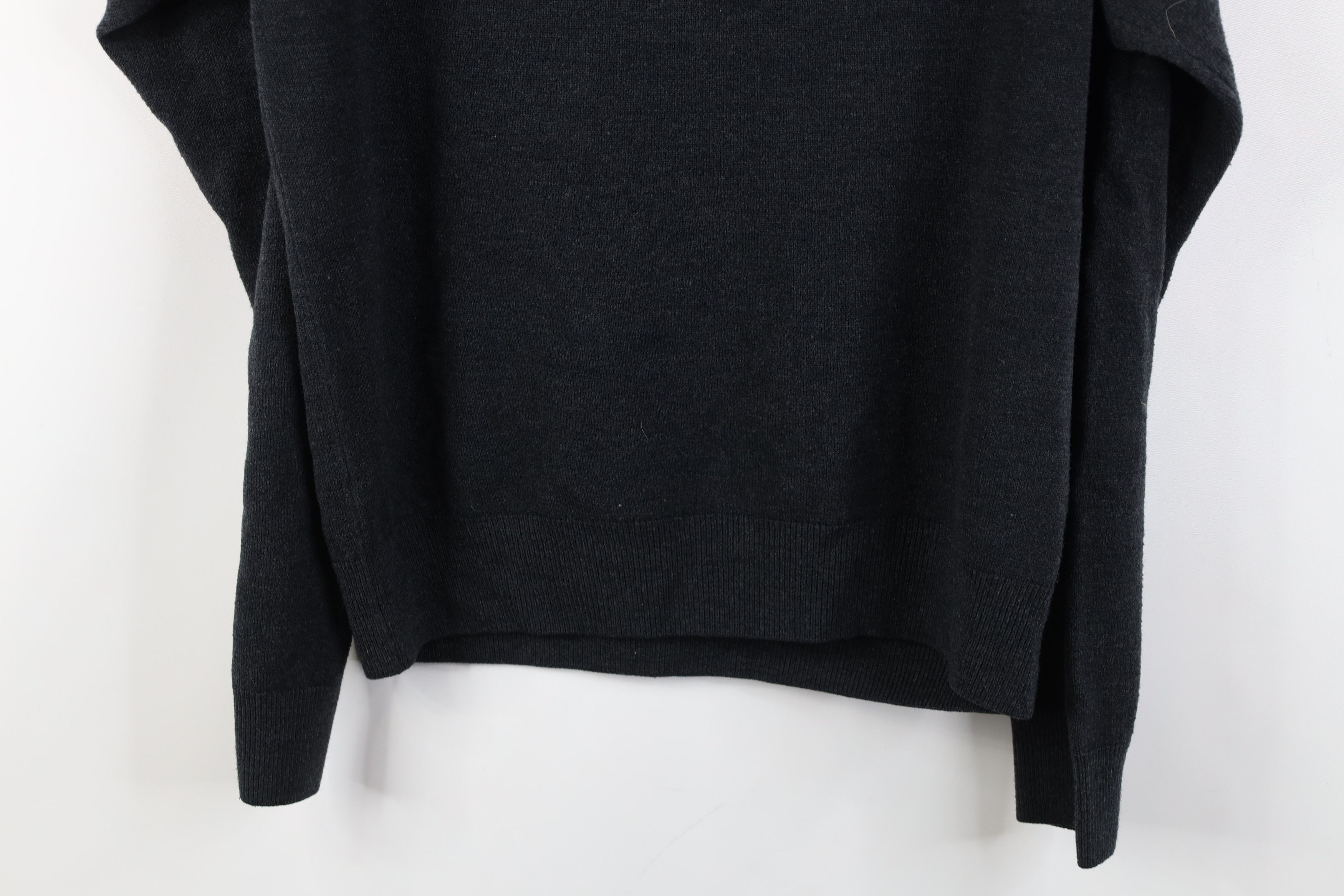 Vintage Vintage 90s Streetwear Lightweight Cable Mock Neck Sweater Size US M / EU 48-50 / 2 - 11 Thumbnail