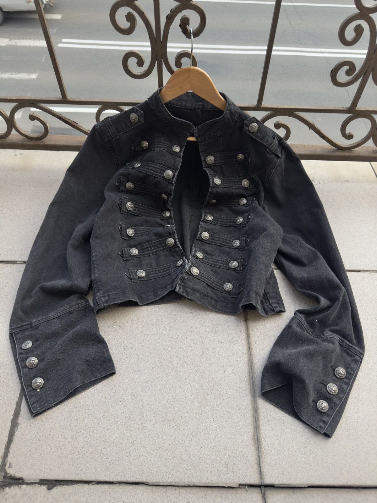 Hedi Slimane Napoleon Quadruple Buttons Jacket Size US M / EU 48-50 / 2 - 1 Thumbnail