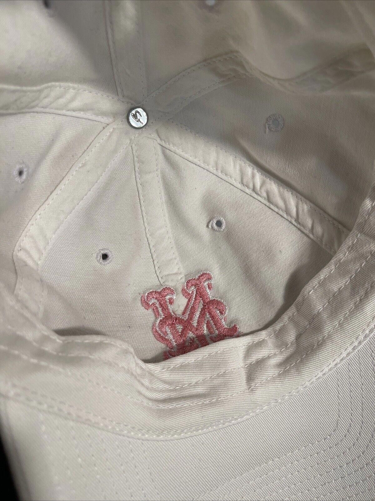Designer "NY" Yankees Twins Enterprise Womens Pink Baseball Hat Cap Size ONE SIZE - 4 Thumbnail