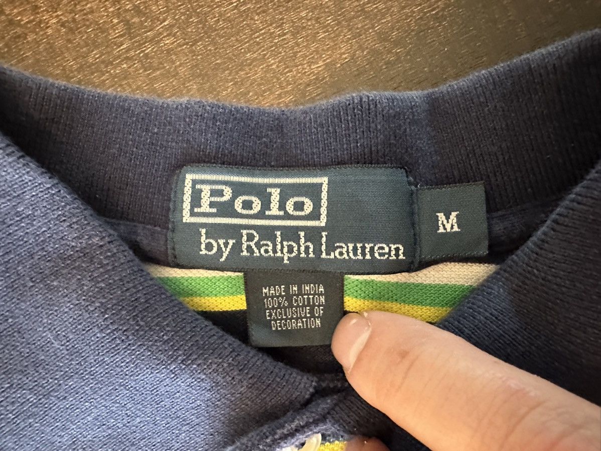 Polo Ralph Lauren VTG Polo Ralph Lauren Men’s Multi-Color Striped Polo-Med Size US M / EU 48-50 / 2 - 3 Thumbnail
