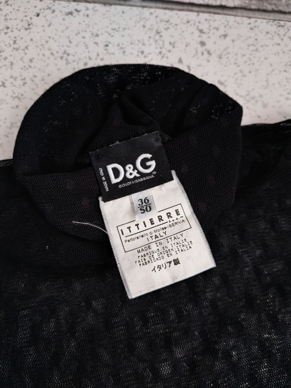 Dolce & Gabbana Vintage Dolce & Gabbana Mesh Long Sleeve Size S / US 4 / IT 40 - 7 Thumbnail