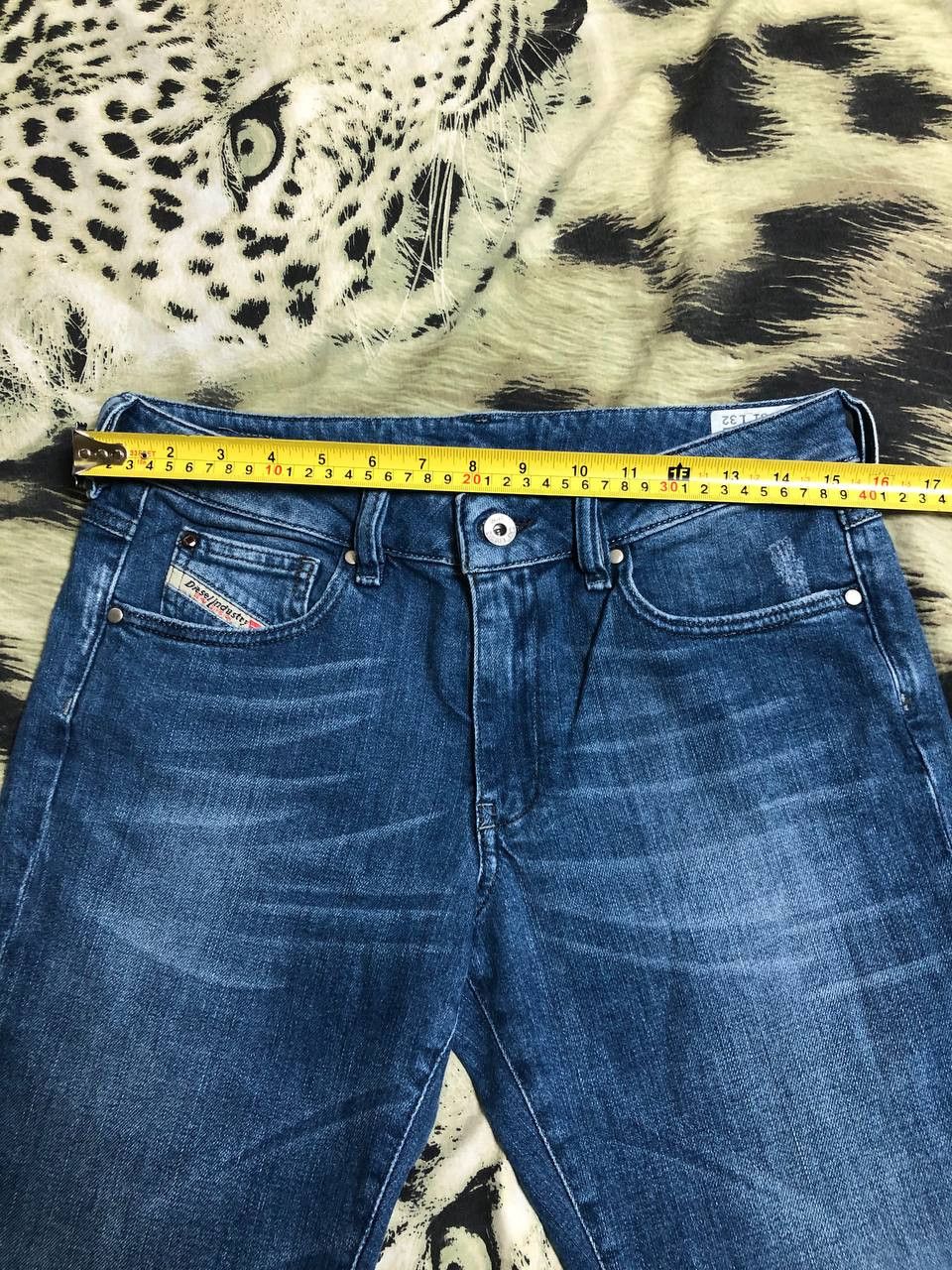 Diesel Vintage DIESEL RONHARY blue jeans Y2K streetwear Size 31" - 9 Thumbnail
