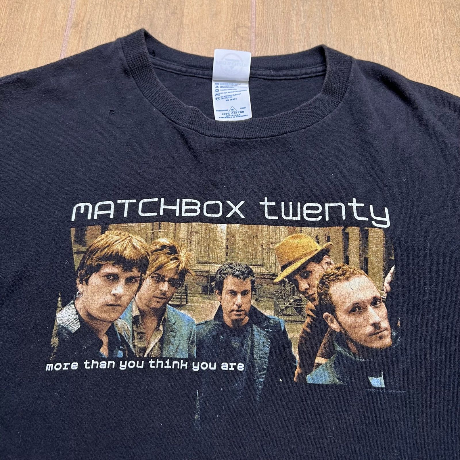 Vintage Vintage Match Box Twenty Black Sz M More Than You Think You Size US M / EU 48-50 / 2 - 2 Thumbnail