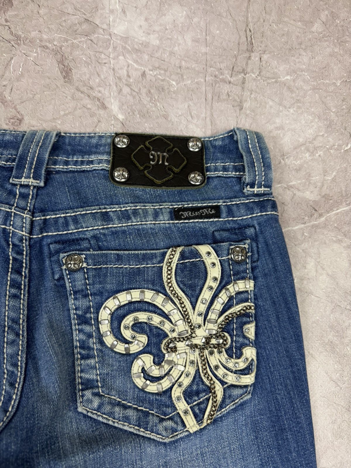 Miss Me Miss Me Skinny Jeans Y2k Japanese Size 28 Size 28" / US 6 / IT 42 - 14 Thumbnail