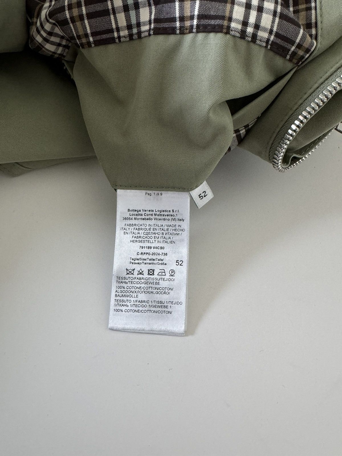 Bottega Veneta Bottega Veneta Light Cotton Twill Jacket Size US L / EU 52-54 / 3 - 9 Thumbnail