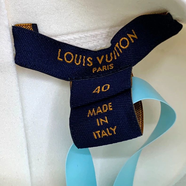 Louis Vuitton Louis Vuitton White label hem logo presbyopic short sleeve Size S / US 4 / IT 40 - 5 Thumbnail