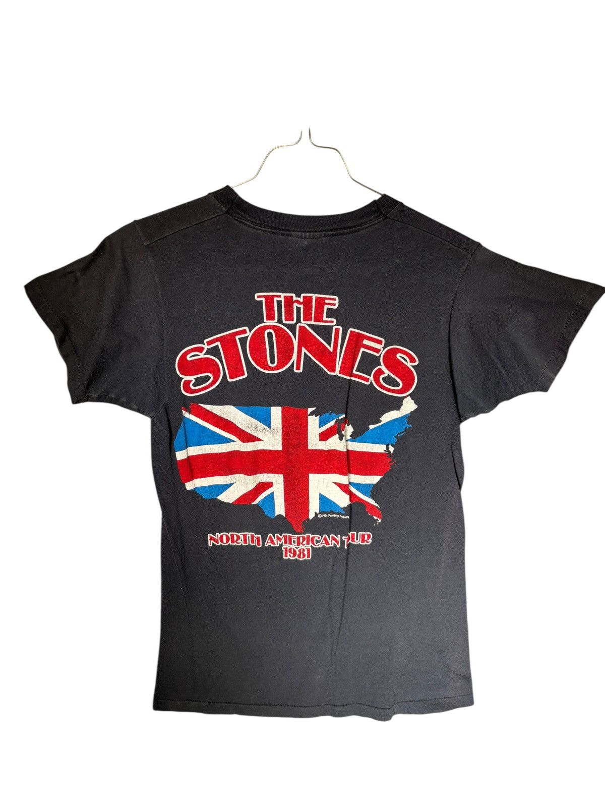 Band Tees 1981 Rolling Stones Tour Tshirt Size US S / EU 44-46 / 1 - 6 Thumbnail