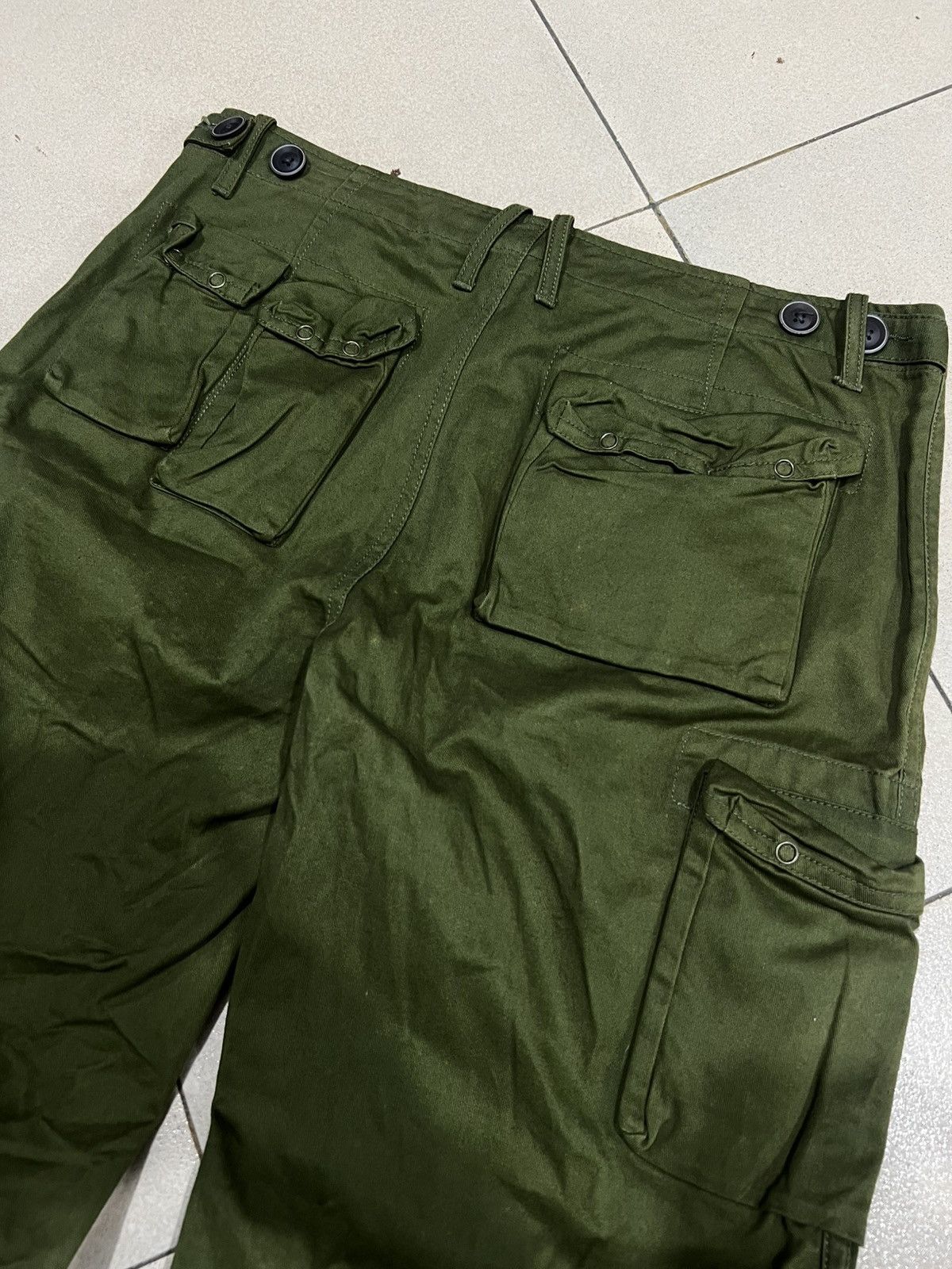 Japanese Brand GGD Cargo Pants Size US 34 / EU 50 - 10 Thumbnail