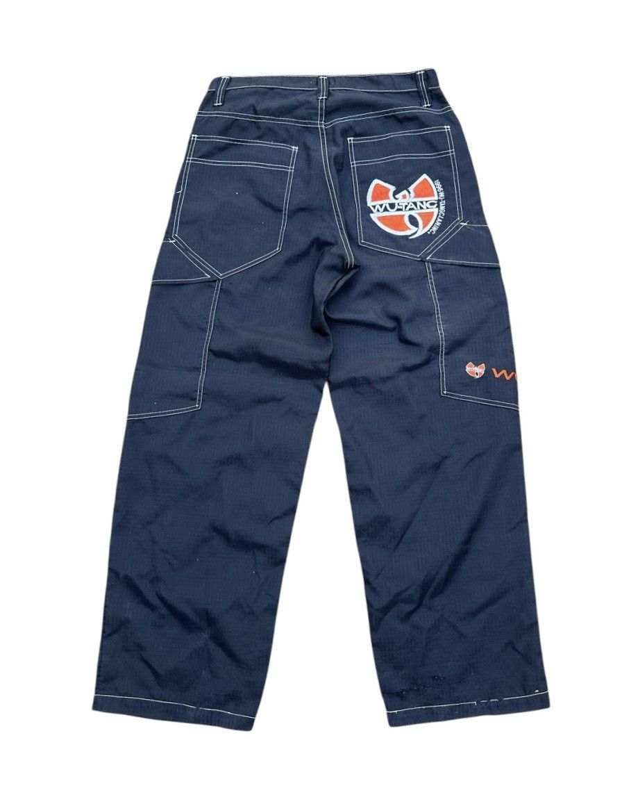 JNCO × Vintage × Wu-Tang Clan Vtg🔥1996 Wutang Clan Baggy Cargo Pant Size US 30 / EU 46 - 1 Thumbnail