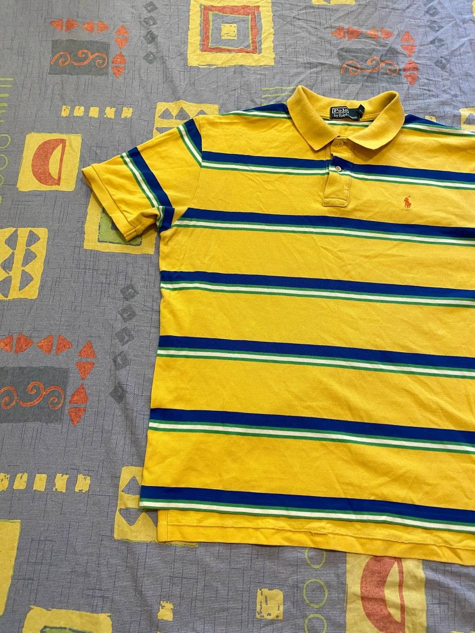 Polo Ralph Lauren T-Shirt Vintage Polo By Ralph Lauren Striped Size US XL / EU 56 / 4 - 8 Thumbnail
