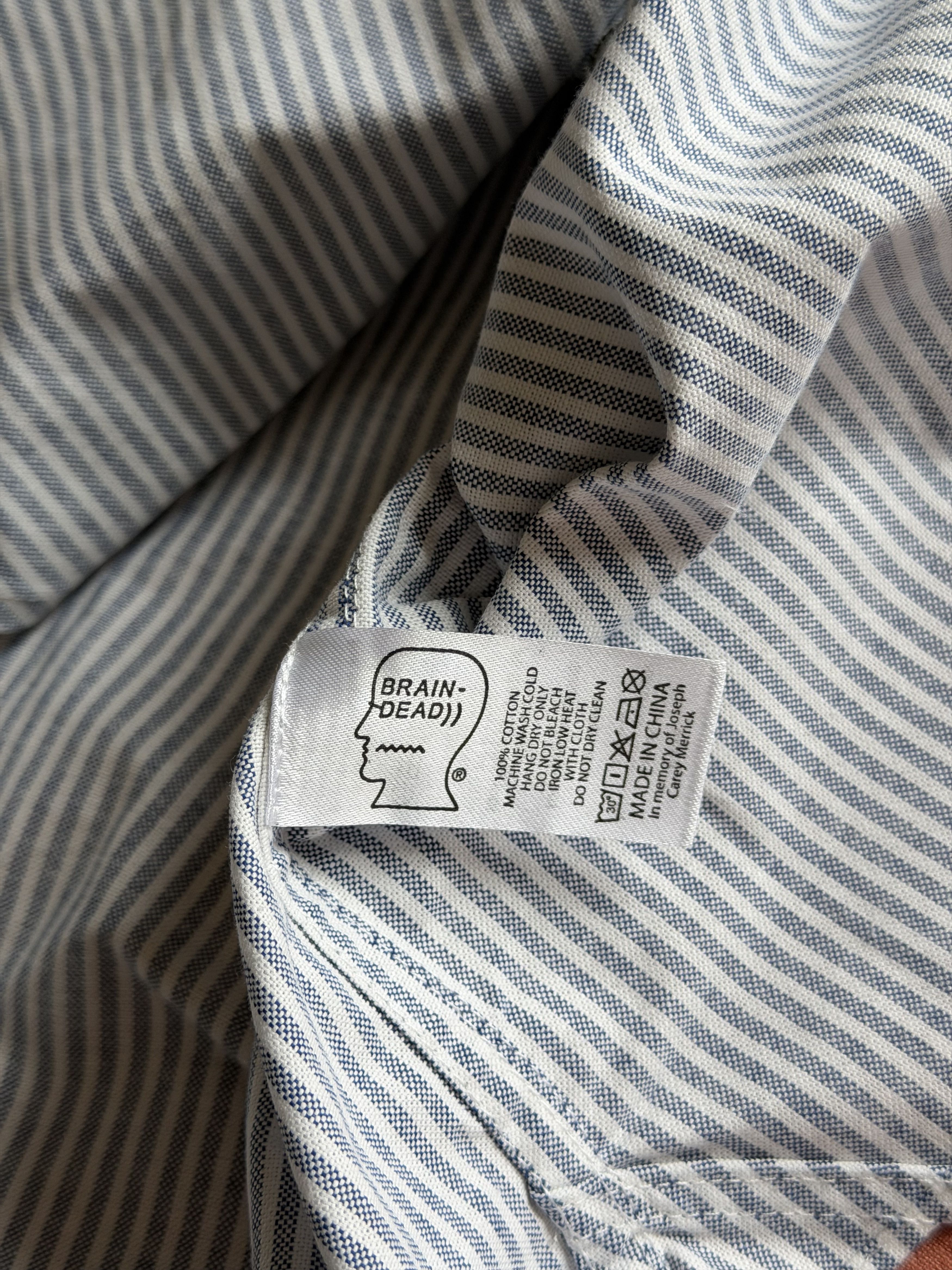 Brain Dead Brain Dead Brooks Brothers Embroidered Oxford Button Up Size US XL / EU 56 / 4 - 7 Thumbnail