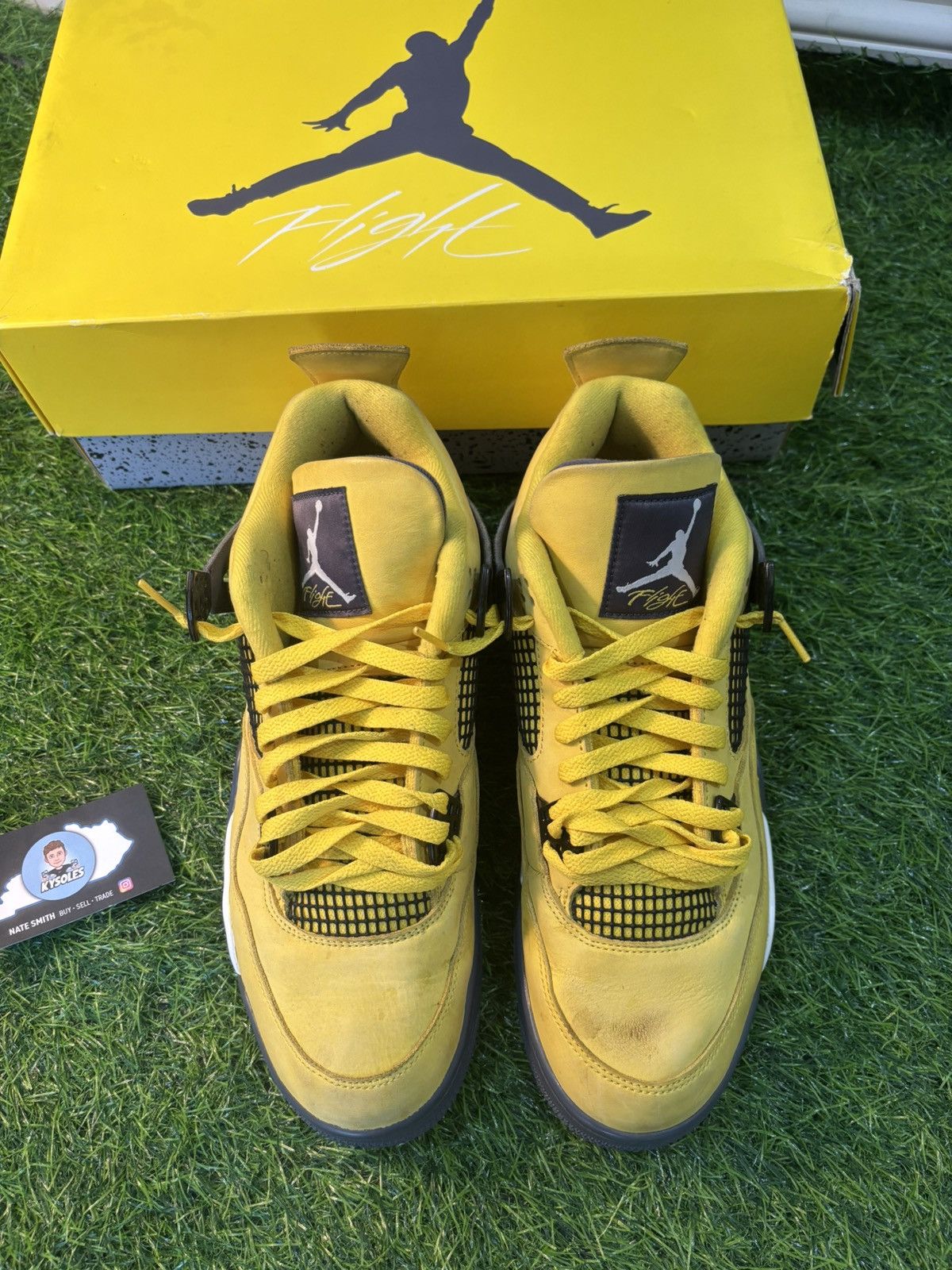 Jordan Brand Jordan 4 lightning Size US 11.5 / EU 44-45 - 3 Thumbnail
