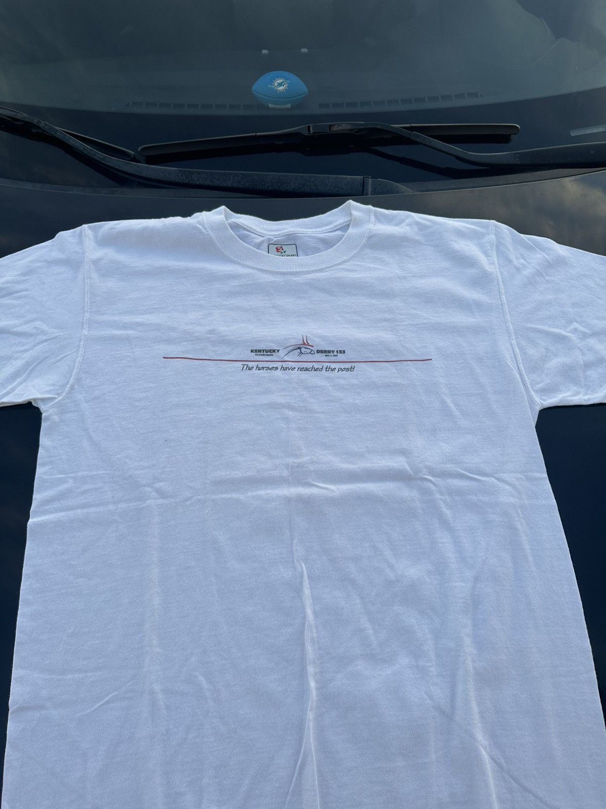 Vintage 2007 OFFICIAL KENTUCKY DERBY TEE Size US L / EU 52-54 / 3 - 1 Thumbnail
