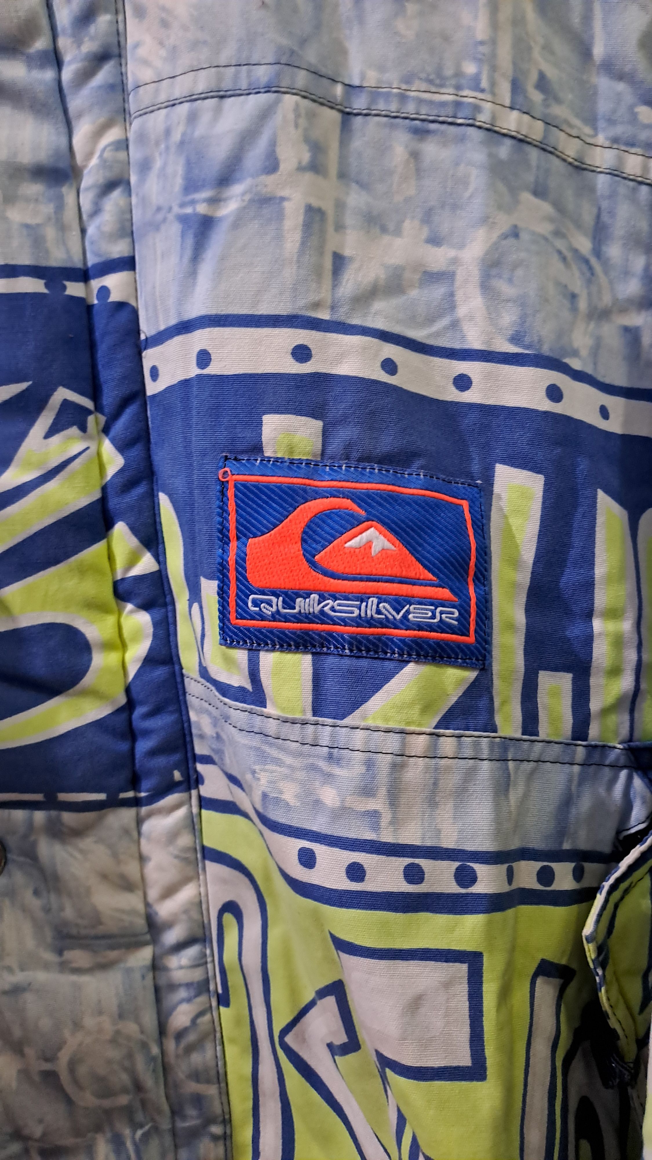 Quiksilver × Vintage 90’s Vintage Quiksilver Skiwear Size US L / EU 52-54 / 3 - 4 Thumbnail