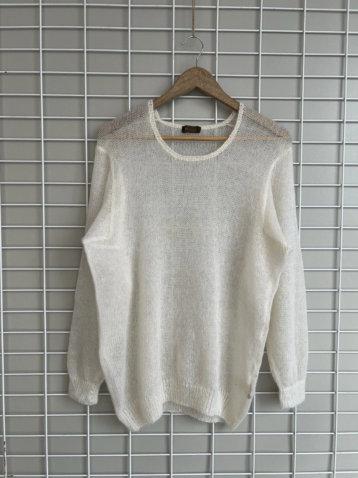 Y's for Men Y`s by Yohji Yamamoto Mesh Archive Wool Sweater Size 2 or M Size US M / EU 48-50 / 2 - 1 Thumbnail