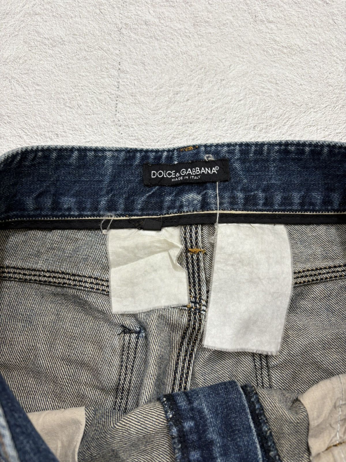 Dolce & Gabbana 2000s Dolce & gabbana japan denim pants y2k style Size US 31 - 5 Thumbnail