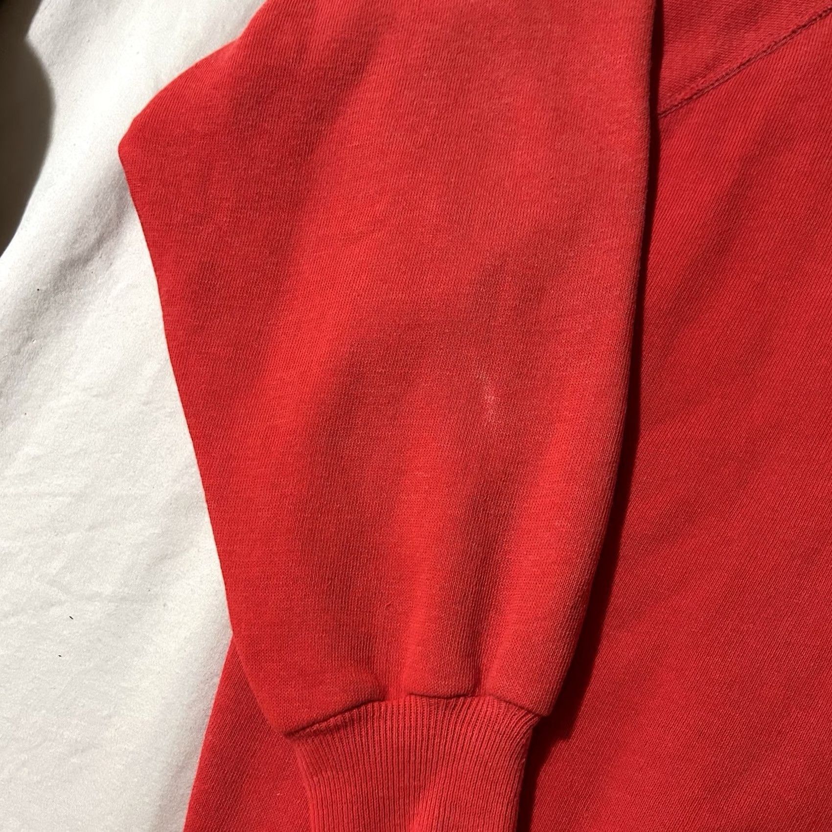 Vintage VINTAGE Sweatshirt USA Red All The Way 70s Size M Men Pullover Size US M / EU 48-50 / 2 - 2 Thumbnail