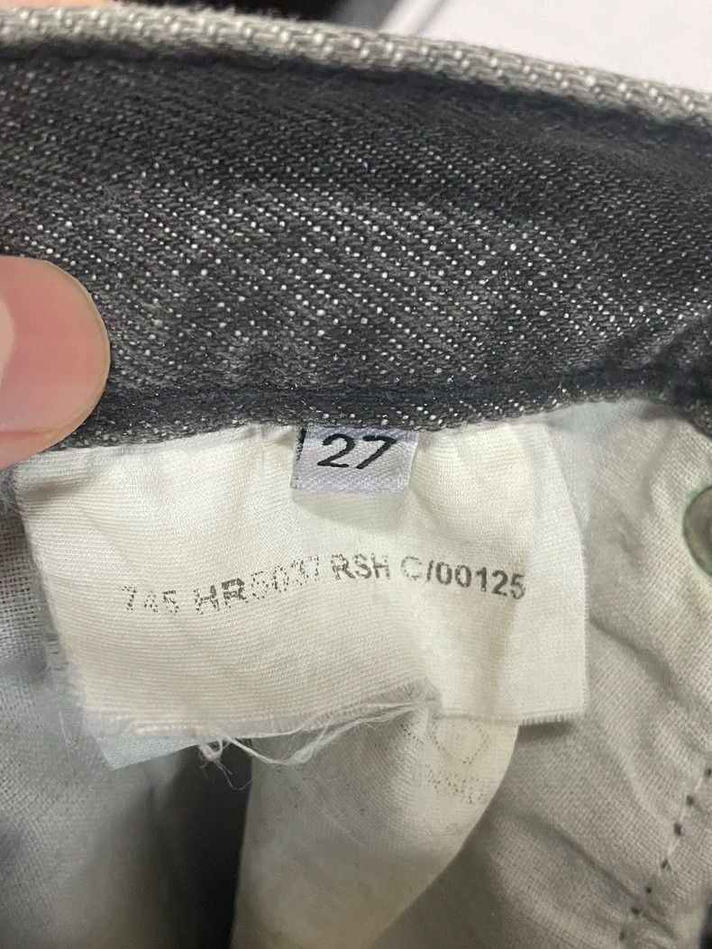 Helmut Lang HELMUT LANG Wash black ripped jeans Size US 27 - 4 Thumbnail
