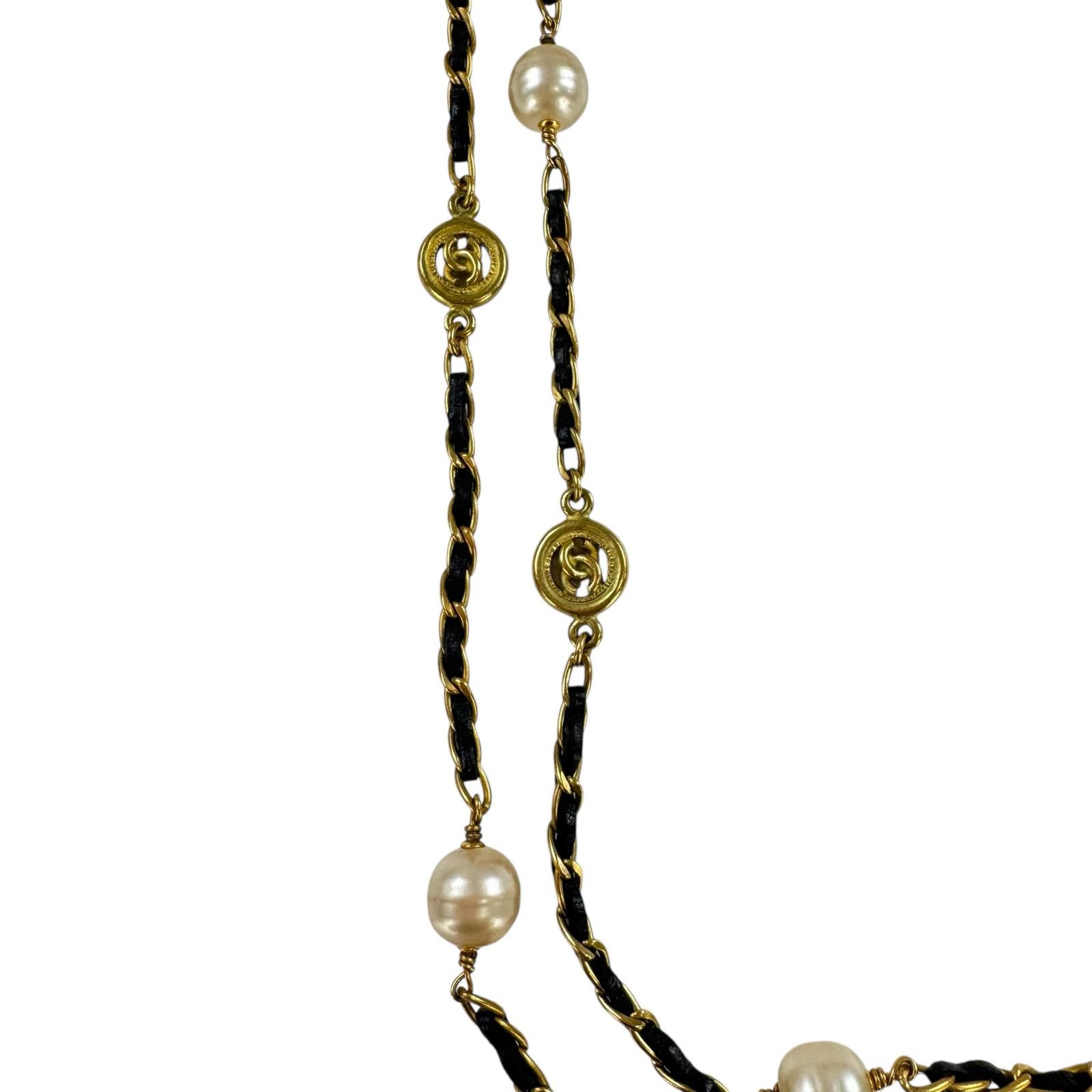 Chanel Chanel Vintage CC Long Wrap Necklace Size ONE SIZE - 6 Thumbnail