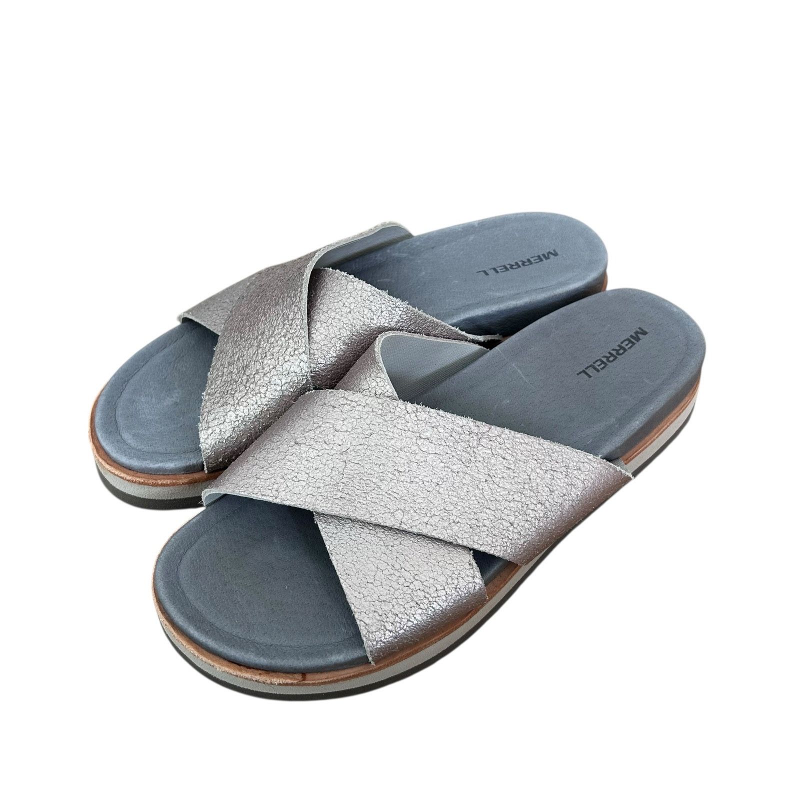 Merrell Merrell Metallic Juno Slides Sandals Sz 8 Size US 8 / IT 38 - 6 Thumbnail