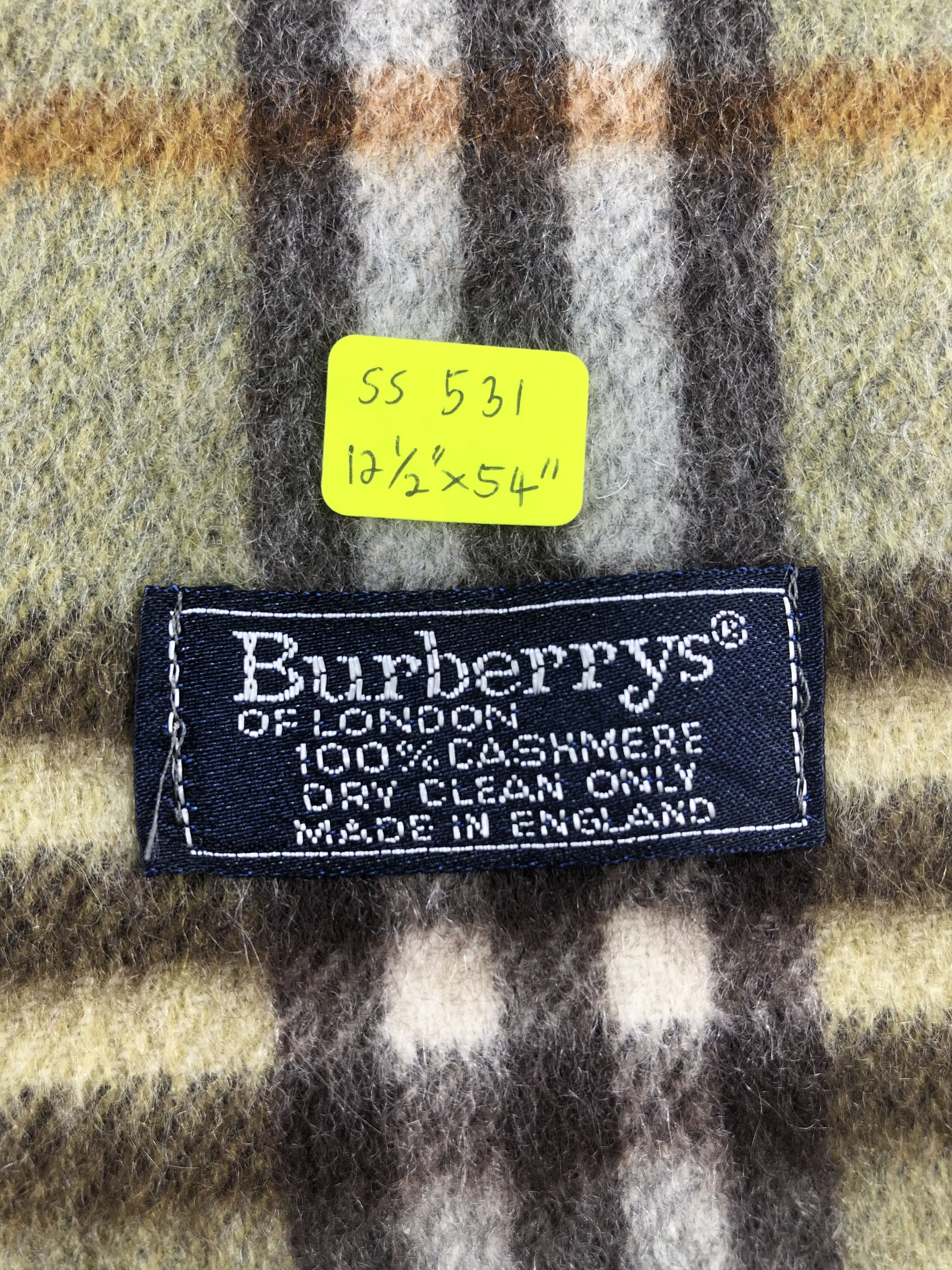 Burberry Burberry Scarf / Muffler / Neckwear Size ONE SIZE - 3 Thumbnail