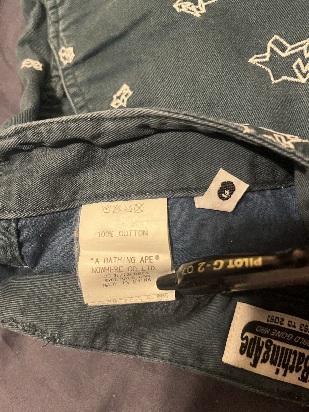 Bape 3D Bape Sta Chino Shorts Size US 32 / EU 48 - 6 Thumbnail