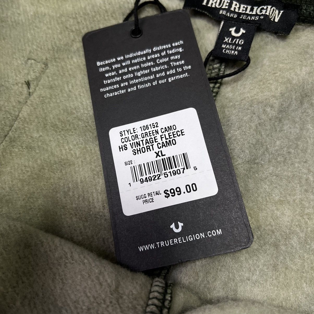 True Religion True Religion Fleece Shorts Camo NEW 🆕 Size US 34 / EU 50 - 10 Thumbnail