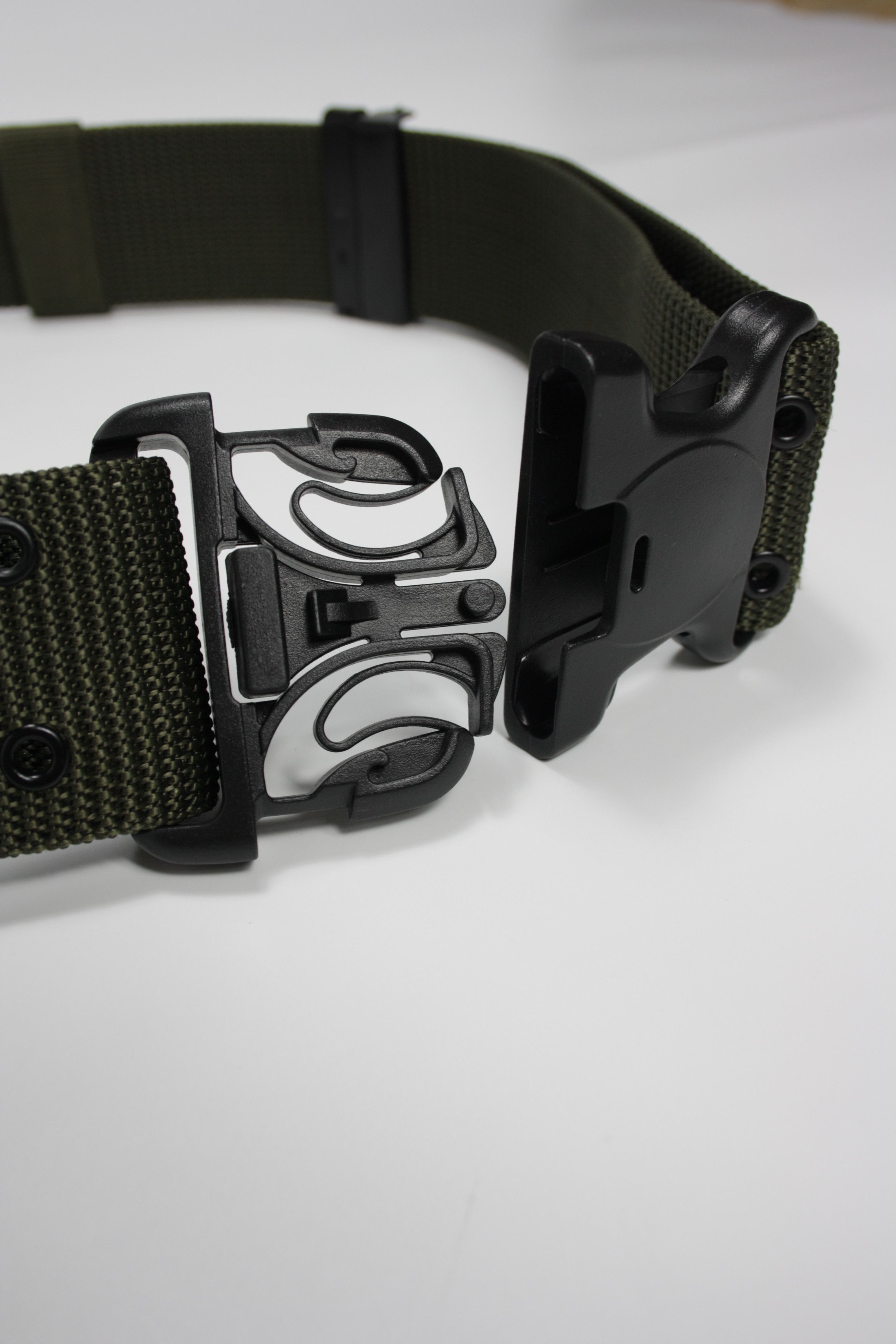 Japanese Brand Army Tactical Utilty Wide Thick Nylon Strap Web Belt Size ONE SIZE - 3 Thumbnail