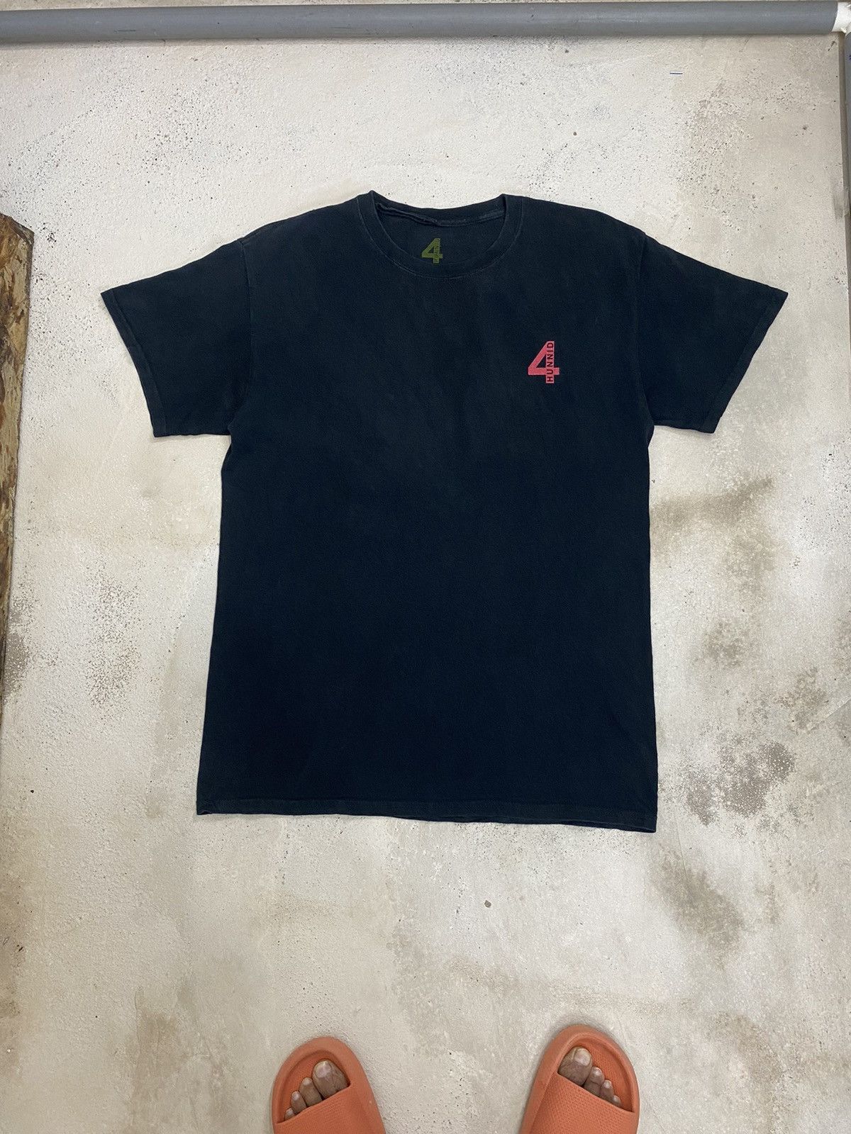 4HUNNID × Rap Tees 4 Hunnid Worn by Rapper YG Poem Good Sex No Stress Faded Size US M / EU 48-50 / 2 - 5 Thumbnail