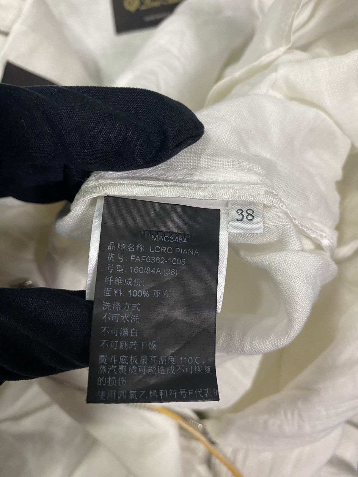 Loro Piana Loro Piana Traveller Linen Jacket Size XS / US 0-2 / IT 36-38 - 9 Thumbnail