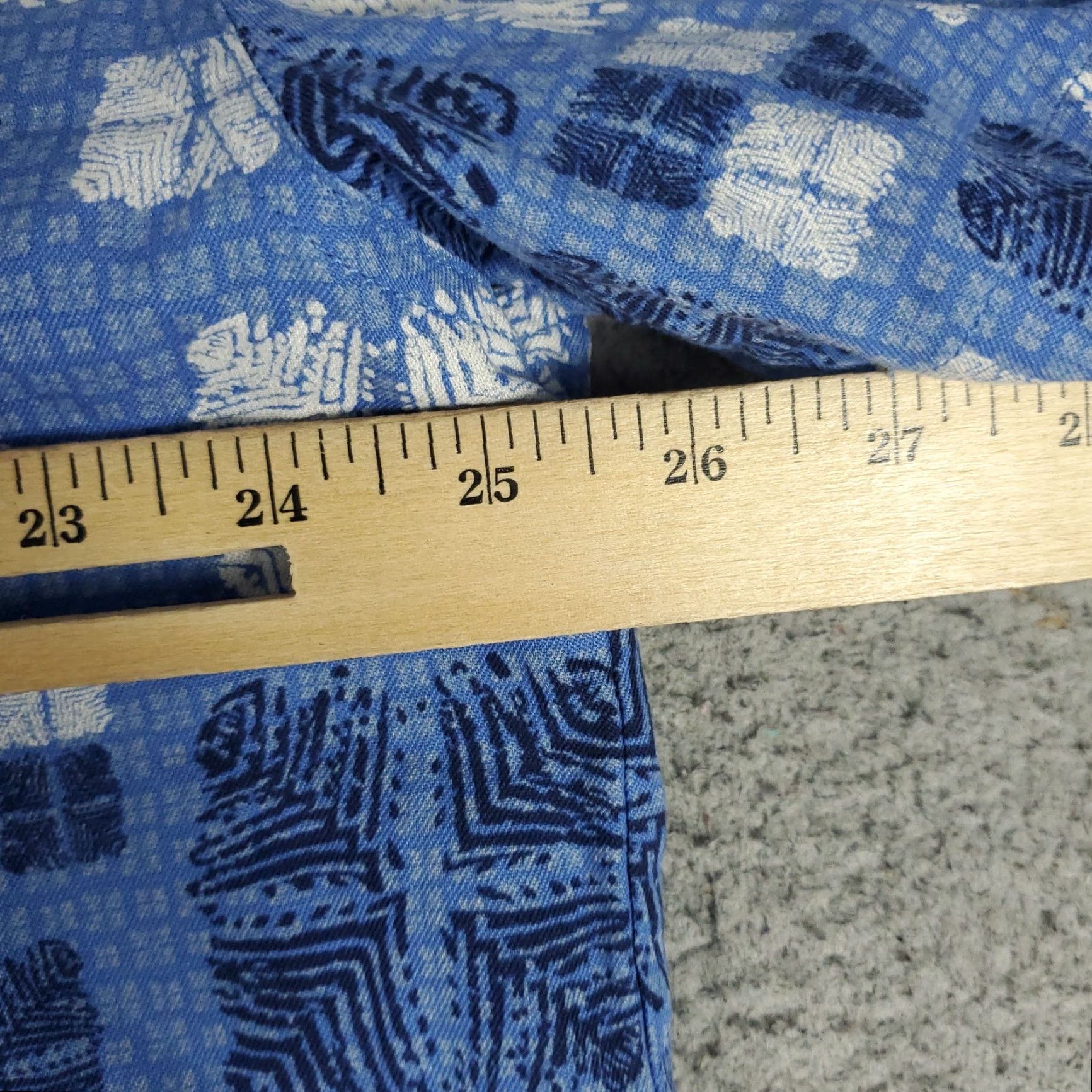 Nat Nast Nat Nast Shirt Mens Size XL Blue Geometric Silk Button Up Short Sleeve Size US XL / EU 56 / 4 - 5 Thumbnail