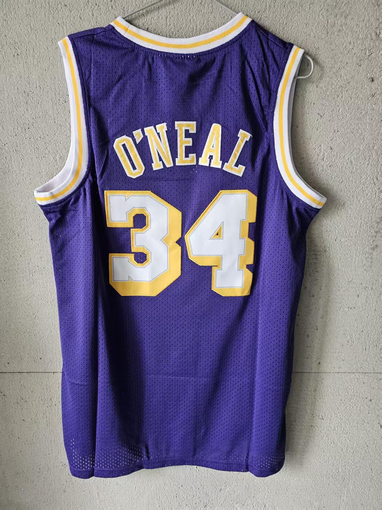 NBA Lakers #34 Shaquille O'Neal Jersey Size US S / EU 44-46 / 1 - 2 Thumbnail