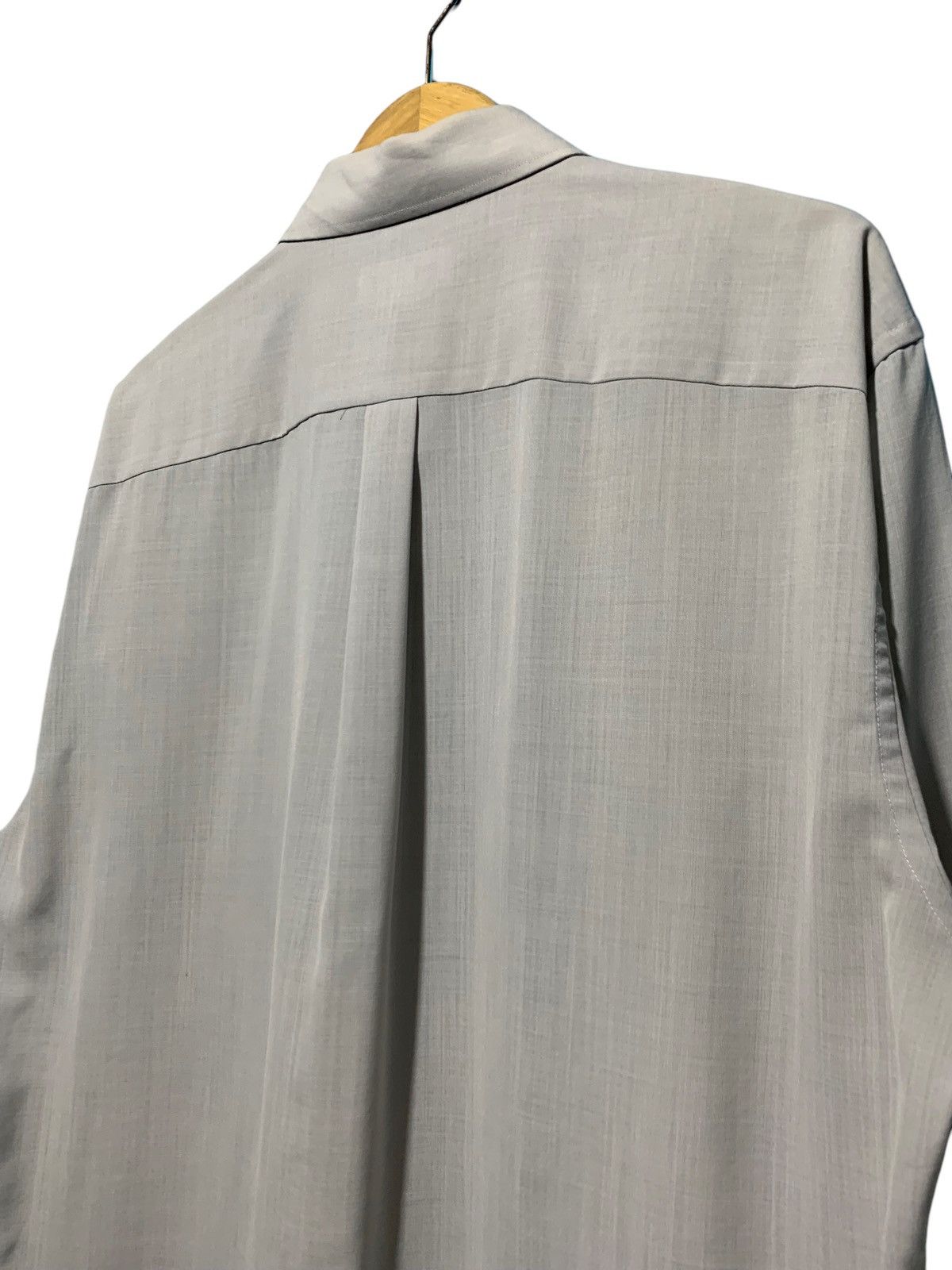 Yves Saint Laurent Vintage Yves Saint Laurent luxury grey button up shirt Size US XL / EU 56 / 4 - 7 Thumbnail