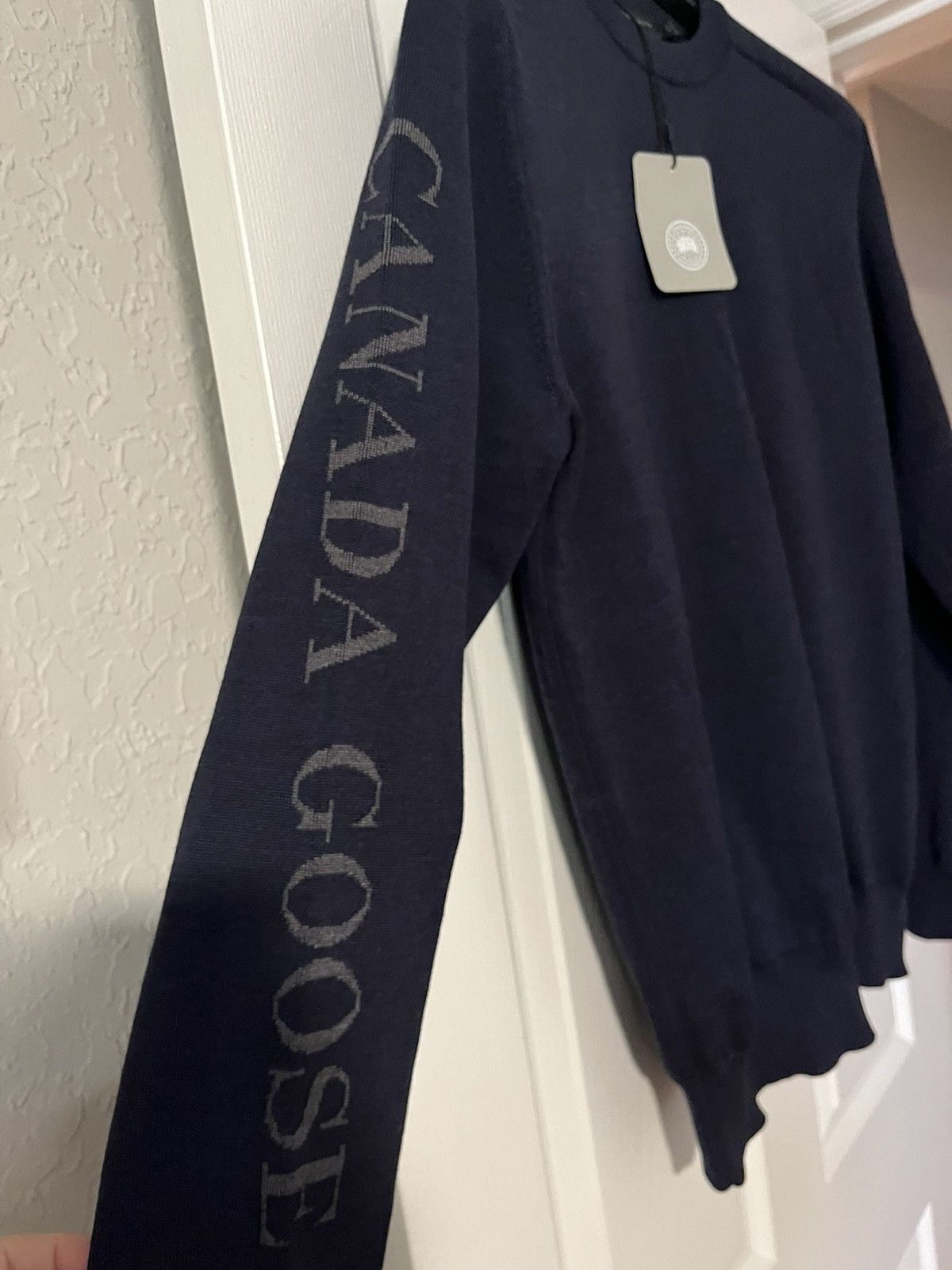 Canada Goose Welland Sweater Medium Navy Size US M / EU 48-50 / 2 - 2 Thumbnail