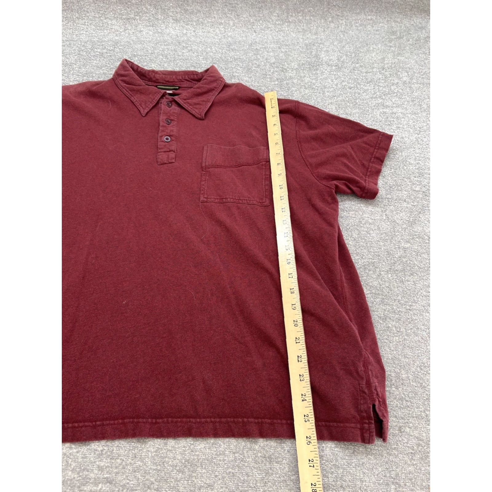Mountain Hardwear Mountain Hardwear Polo Shirt Men XL Short Sleeve Red Stripe Logo Cotton Polyester Polo Shirt XS-XL? Size US XL / EU 56 / 4 - 3 Thumbnail