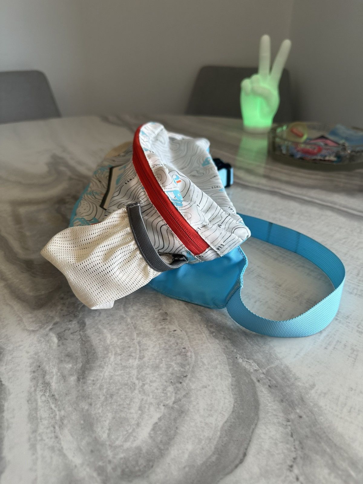 Fila FILA Trail Topographical Design Fanny Pack Size ONE SIZE - 2 Thumbnail